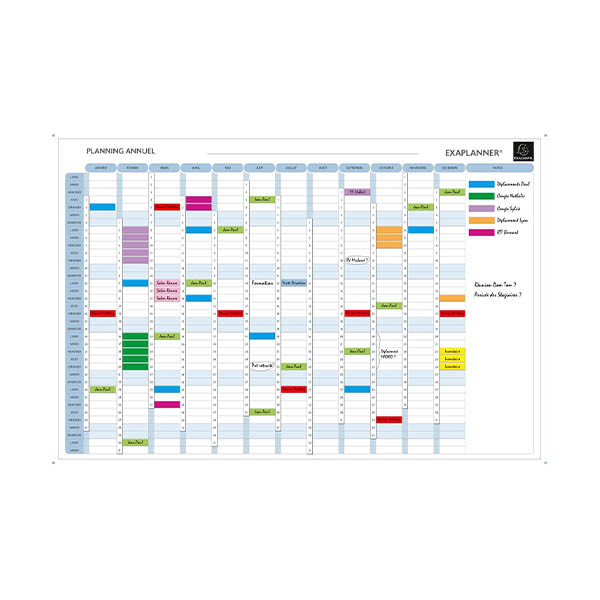 Exacompta planificateur annuel 404548 - 1