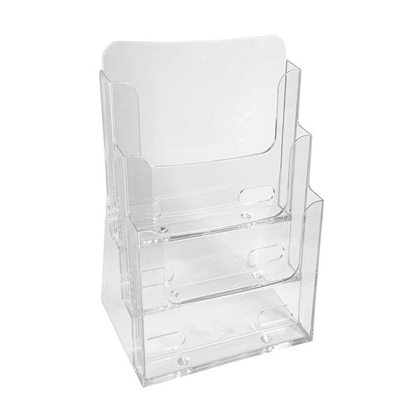 Exacompta porte-brochures A4 à 3 compartiments 404546 - 1