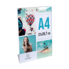 Exacompta porte-brochures avec pied en L A4 404542 - 1