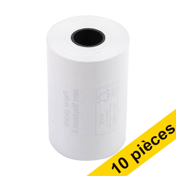 Exacompta rouleau de caisse 57x40x12 thermo (10 pièces) - blanc 407292 - 1