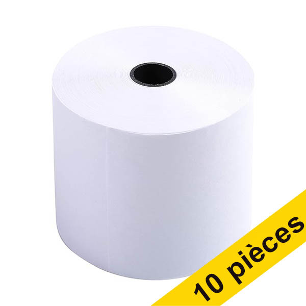 Exacompta rouleau de caisse 57x70x12 thermo (10 pièces) - blanc 407297 - 1