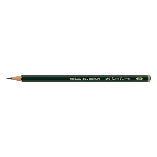 Faber-Castell 9000 crayon (2B) 220203 - 1