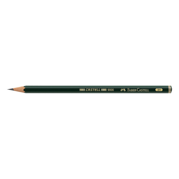 Faber-Castell 9000 crayon (3H) 220208 - 1