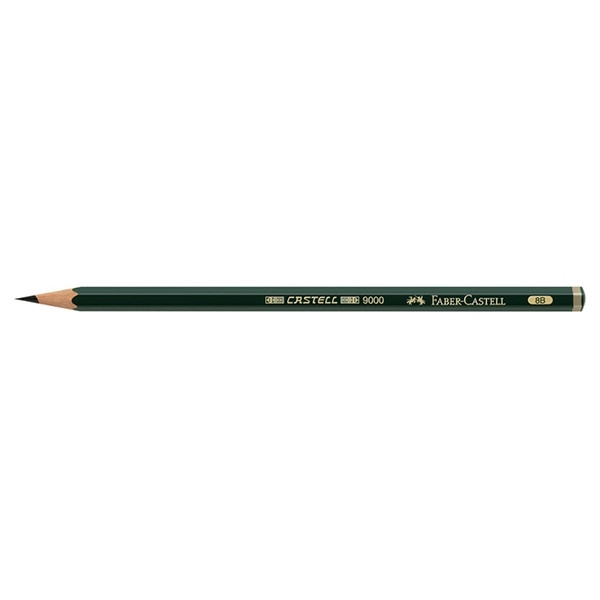 Faber-Castell 9000 crayon (8B) 220079 - 1