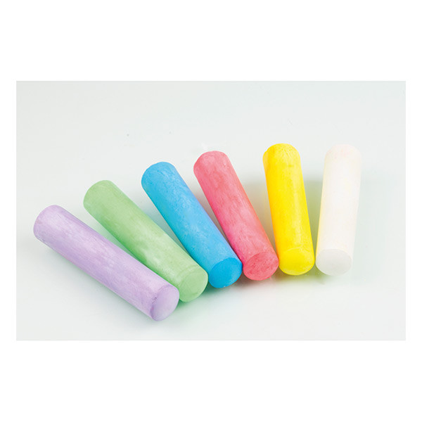 Eberhard Faber craie ronde de trottoir de couleur (50 pièces) 220177 - 2