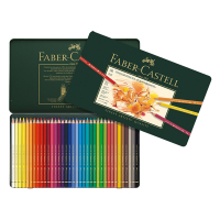 Faber-Castell Polychromos crayons de couleur en boîte métal (36 pièces) 220194