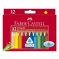 Faber-Castell craie de couleur triangulaire (12 pièces) 220065