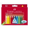 Faber-Castell craie de couleur triangulaire (12 pièces) 220065 - 1