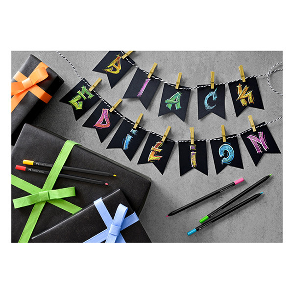 Faber-Castell crayons de couleur édition noire (12 pièces) 220162 - 4