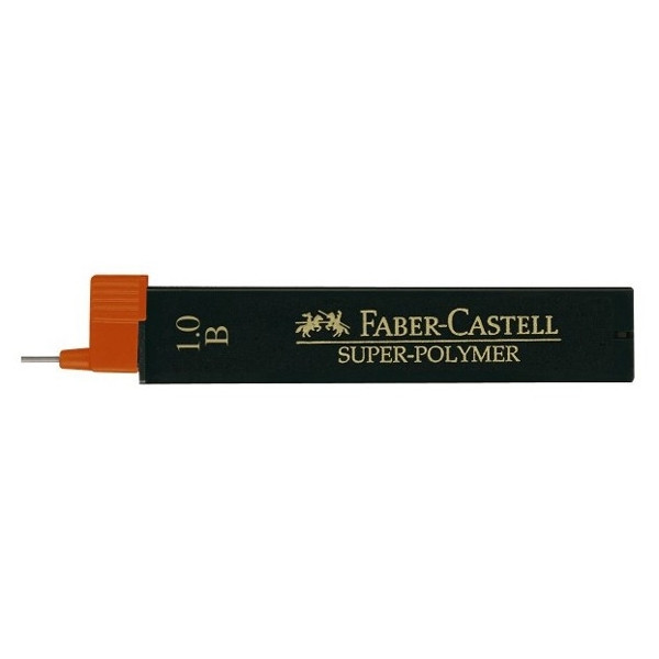 Faber-Castell mine 1,0 mm B (12 recharges) 220109 - 1