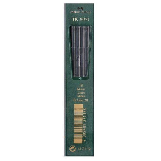 Faber-Castell mine 2,0 mm 2H (10 recharges) 220116 - 1