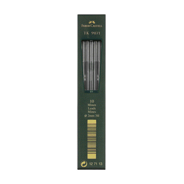 Faber-Castell mine 2,0 mm 3H (10 recharges) 220117 - 1