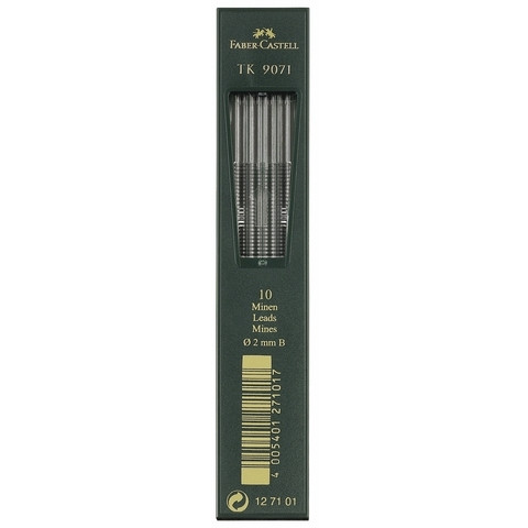Faber-Castell mine 2,0 mm B (10 recharges) 220113 - 1