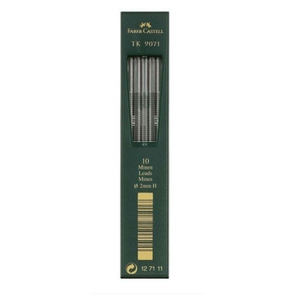 Faber-Castell mine 2,0 mm H (10 recharges) 220115 - 1