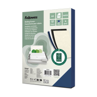 Fellowes Chromolux couverture de reliure 250 g/m² A4 (100 pièces) - bleu 213222