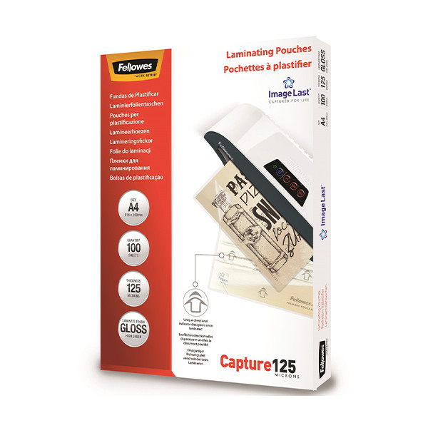 Fellowes ImageLast pochette de plastification A4 brillante 2x125 microns (100 pièces) 213385 - 1
