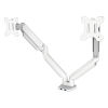 Fellowes Platinum Series bras d'écran pour 2 écrans (avec pince ou vis) - blanc 215005 - 1