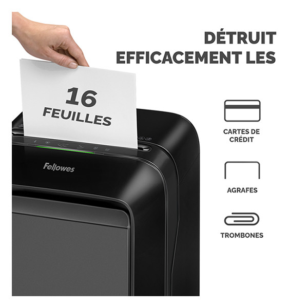 Fellowes Powershred LX210 déchiqueteuse petits copeaux 213362 - 2