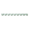 Fellowes peigne de reliure 16 mm (100 pièces) - blanc 213182 - 1
