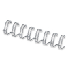 Fellowes peigne métallique 10 mm (100 pièces) - argent 213141 - 1