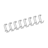 Fellowes peigne métallique 8 mm (100 pièces) - argent 207243 - 1