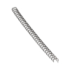 Fellowes peigne métallique 8 mm (100 pièces) - noir 213134 - 1