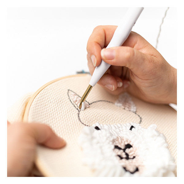 Folia aiguille poinçon avec enfile-aiguille 222190 - 2