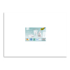 Folia carton photo 50 x 70 cm (25 feuilles) - blanc 222000 - 1