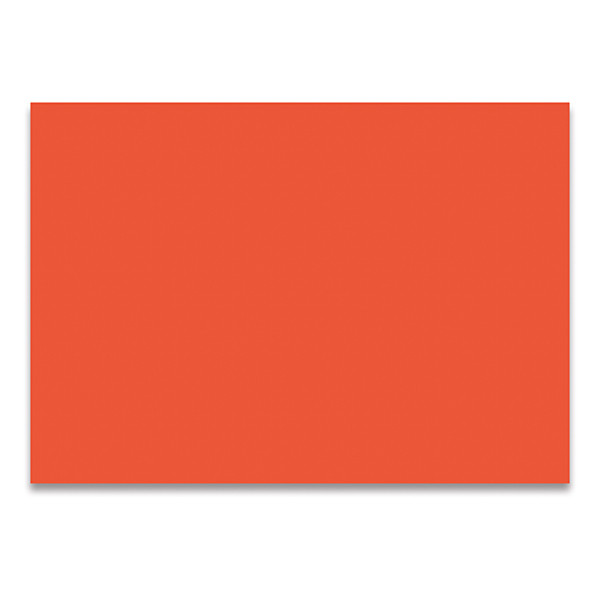 Folia carton photo 50 x 70 cm orange (25 feuilles) 222038 - 1