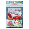 Folia ensemble de broderie avec des coeurs en bois 222279 - 1
