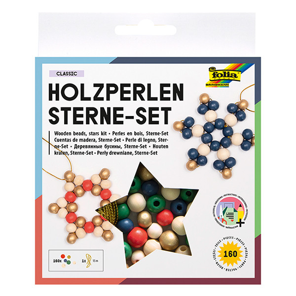 Folia ensemble de perles étoile classique 222308 - 1