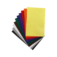 Folia feutre assortiment 20 x 30 cm (10 feuilles) 222203