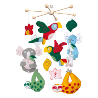 Folia kit créatif mobile jungle (14 pièces) 222289