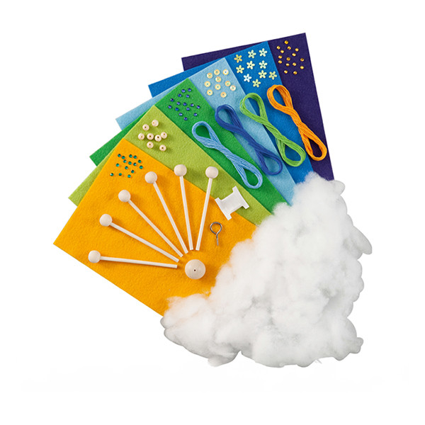 Folia kit créatif mobile oiseaux (86 pièces) 222286 - 2