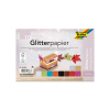 Folia papier à paillettes 170 g/m² 50 x 70 cm (10 feuilles) 222129 - 1
