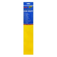 Folia papier crépon 250 x 50 cm - jaune 222062