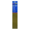 Folia papier crépon 250 x 50 cm - vert olive 222078 - 1
