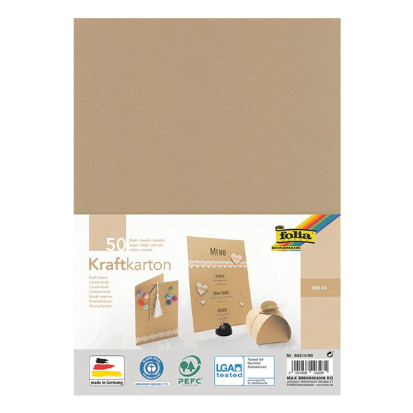 Folia papier kraft A4 230 g/m² (50 feuilles) 222272 - 1