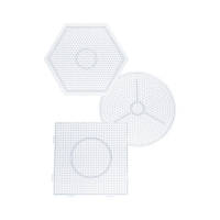 Folia plaques pour perles à repasser basic large (3 pièces) 222208