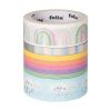 Folia ruban adhésif washi - hotfoil (rainbow clouds) (4 pièces) 222316 - 1