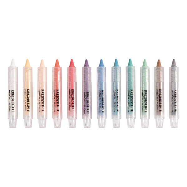 Folia stylos craie assortiment (12 pièces) 222178 - 2