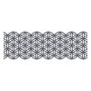 Folia washi ruban adhésif - gris fleurs (50 mm x 5 m) 222243 - 1
