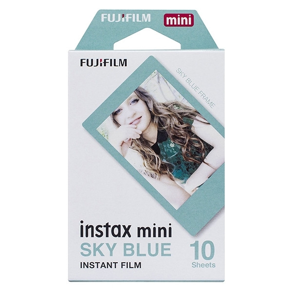 Fujifilm instax mini film Skye Blue (10 feuilles) 150825 - 1