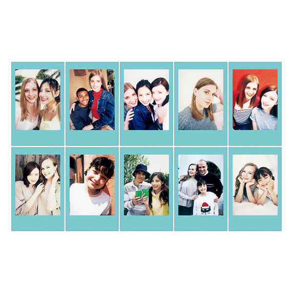 Fujifilm instax mini film Skye Blue (10 feuilles) 150825 - 4