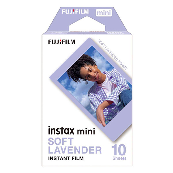 Fujifilm instax mini film Soft Lavender (10 feuilles) 150859 - 1