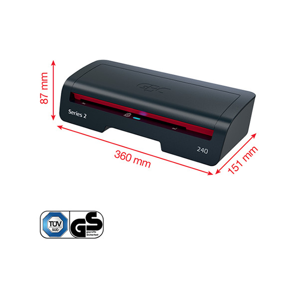 GBC 240 series A4 plastifieuse 207101 - 4