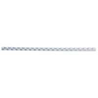 GBC 4028 CombBind baguette de reliure 8 mm (100 pièces) - blanc 207118
