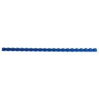 GBC 4028 CombBind peigne de reliure 10 mm (100 pièces) - bleu 207132