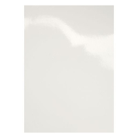GBC CE020070 HiGloss couverture de reliure 250 g/m² (100 pièces) - blanc 207434