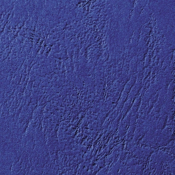 GBC CE040029 Leathergrain couverture de reliure 250 grammes (100 pièces) - bleu royal 207412 - 1